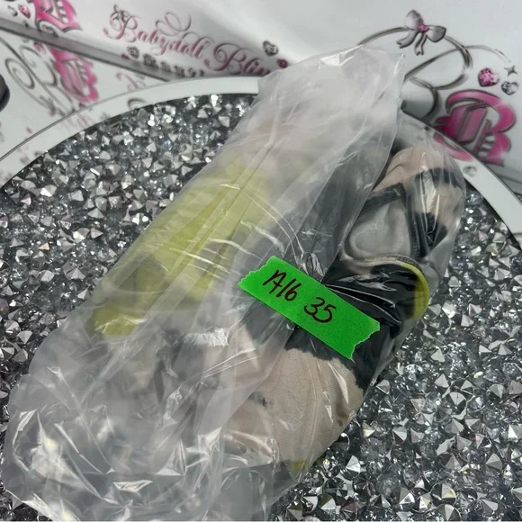 Lululemon Athletica tank top splatter Women's Tank Top - Black, Gray, Yellow - Picture 7 of 7